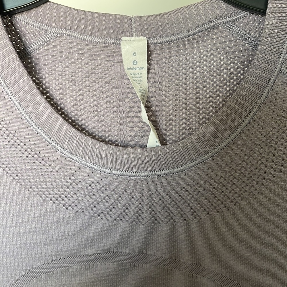 Lululemon run swiftly tee in dusty rose - Picture 2 of 3